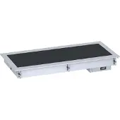 CombiSteel Drop -In Einbau Heizplatte Keramik 3/1 - Schwarz