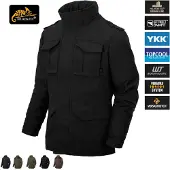 Helikon Tex COVERT M65 Jacke – in mehreren Varianten erhältlich, Größe:L, Farbe:Schwarz