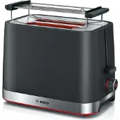 Bosch TAT4M223, 2 Scheibe(n), Schwarz, Edelstahl, 950 W, 220-240 V, 50/60 Hz, 1 m