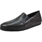 Rohde Hausschuhe Lillestrom 2602 Herren Black-Schuhgröße 45
