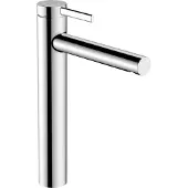 Hansgrohe Zesis S Einhebel-Waschtischmischer 230 CoolStart für Aufsatzwaschtische mit Zugstangen-Ablaufgarnitur, Chrom