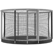 Akrobat Trampolin "Gallus Inground", 305 cm, Grau-Schwarz