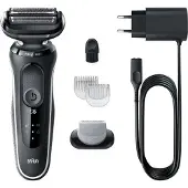 Braun Elektrischer Rasierer - Series 5 - 51-W1600s + BodyGroomer Aufsatz - schwarz & weiß