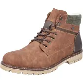 Rieker Herren Stiefelette Warmfutter Reißverschluss F3611, Größe:43 EU, Farbe:Braun