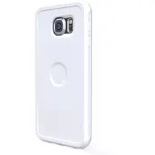Exelium - magnetisierte Schutzhülle für drahtloses Laden - samsung galaxy s6 - weiß