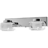 Ledvance ORBIS Flame Wand- und Deckenleuchte mit LED, Chrom, 11W, 700lm, 3000/4000K, Farbtemperatur über Wandschalter einstellbar (kaltweiß/warmweiß), IP44 Schutz vor Fremdkörpern und Spritzwasser