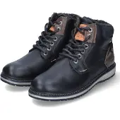Tom Tailor Herren Schnürboots schwarz EUR 42