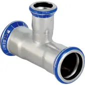 Geberit GE Mapress, Edelstahl, T-Stk., red. Abgang, d108, d76,1, d108mm, 1 Stk.
