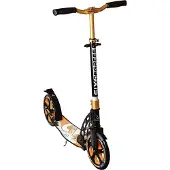 Globber SIX DEGREES Aluminium Scooter mit Klappmechanismus und Ständer, 230/215 mm, ABEC 7, höhenverstellbar, , gold