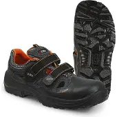 Ejendals JALAS 3400A MONZA SPORT, Sicherheitsschuhe, Schwarz, Kunstleder