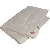 Hefel Bettdecke Bio Wool Ganzjahredecke 100% Schafschurwolle (kbT) 400 g/m² 155 x 220 cm