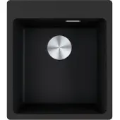 Franke Maris Einbauspüle Fragranitbecken MRG 610-39 A Onyx Handbedienung ab 45 cm 114.0658.491 - inkl.