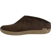 Glerups Naturkautschuksohle Pantoffeln Aus 100% reiner Naturwolle, Schützt vor Geruch, Bequem und weich zu tragen