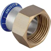 Geberit GE Mapress Edelstahl, Uebergang mit UeWM aus Messing, d54mm, G2 3/8, 1 Stk.