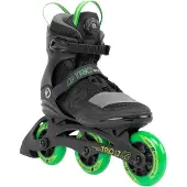 K2 TRIO LT 100 Inline Skates Unisex schwarz - grün Größe EU: 47