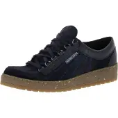 Mephisto Schnürschuhe Men Rainbow Velours Blue-Schuhgröße 43