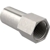 Geberit GE Mapress, Edelstahl, Uebergang mit Einschubende, d22mm, Rp1/2, L5,8cm, 1 Stk.