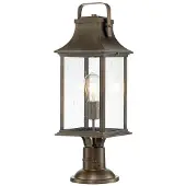 Elstead Lighting Elstead Grant Außen-Stehleuchte E27 Brünierte Bronze Klar IP44