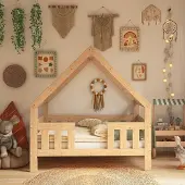 Need Sleep Hausbett mit hochem Rausfallschutz, 70x140 cm