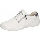 Waldlaufer 612003 299 663 Damen Sneaker Milena Weiss, Weiss, Gr. 81/2