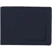 Piquadro Collezione, Leather Wallet, Key holder, PU257PQJR, Blue, For Men