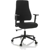 Hjh OFFICE MATHES - Profi Bürostuhl Schwarz