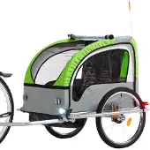 Fischer Fahrrad FISCHER Kinder-Fahrradanhänger Komfort