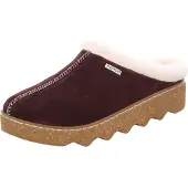 Rohde Hausschuhe Foggia 6125 Damen Aubergine-Schuhgröße 39