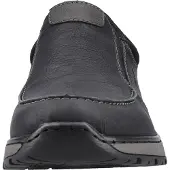 Rieker Herrenschuhe Freizeitschuhe Slipper Schwarz Freizeit, Schuhgröße:41 EU