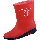Dunlop Kinderstiefel Mini rot/blau Gr. 20