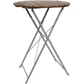 Linder Exclusiv GmbH Biergartentisch Stehtisch Gartentisch Biergarten Tisch Akazienholz klappbar