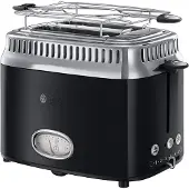 Russell Hobbs Toaster 2 Scheiben Retro Schwarz
