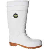 Cortina Bearing Co. Poseidon-Sicherheitsstiefel aus weißem PVC - Größe 37 - POSEIDON-37