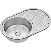 Quadron Spülbecken 1-Becken Spüle | Größe: 77 x 50 x 16 cm | TOM 211 | Küchenspüle Edelstahlspüle mit Siphon | Satin Pvd
