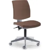 Mayer Sitzmöbel Kinderdrehstuhl myFLEXO, 2432 SO 26 485 Stoff braun, Gestell grau