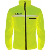 Zeus M|Herren reflektierende Laufjacke gelb