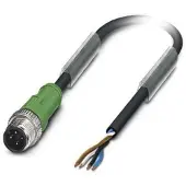 Phoenix Contact 1668056 Sensor-/Aktuatorkabel 3 m (SAC-4P-M12MS/ 3,0-PUR)