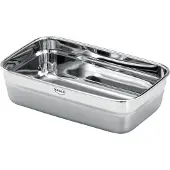Rösle Frischhaltebox Flexx 2Go Silber 600 ml