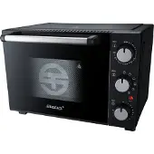 Steba Backofen KB M19 mit wirksamer Gehäuseisolation für geringe Oberflächentemperatur, 19L Innenraum, Umluft zuschaltbar, Programm- und Temperaturwähler, Timer bis 90 Min, Innenraumbeleuchtung