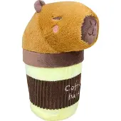 Joy toy Capybara Plüschfigur Coffeebara 22 cm