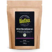Biotiva Wild Heidelbeeren Pulver Bio 150 g