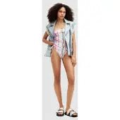 AllSaints Elisa Swimsuit Melissa Red Größe: S | Badeanzüge Outlet | Damen | Rot