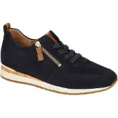 Gabor 83.411 Damenschuhe - Halbschuhe - Sneaker blau Freizeit NEU