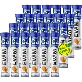 EVÄM Calcium + Magnesium + D3 Brausetabletten 24