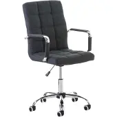TPFLiving Bürostuhl Deal V2 Stoff grau
