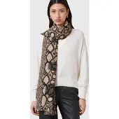 AllSaints Jinny Pareo Ecru White Größe: OS | Schals Outlet | Damen | Braun