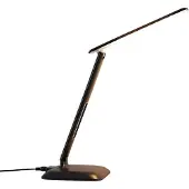 LINDBY Ludmilla LED-Tischlampe, Display, schwarz
