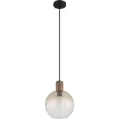 Globo Lighting Hängeleuchte Metall schwarz matt, 1x E27