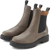 Elbsand Stiefelette Chelseaboots, Schlupfstiefel, Bikerboots, Sommerstiefelette taupe Größe 36