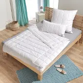 TRAUMSCHLAF Alpaka Bettdecke Pako leicht, Füllung: 100% Alpakawolle 140x220 cm